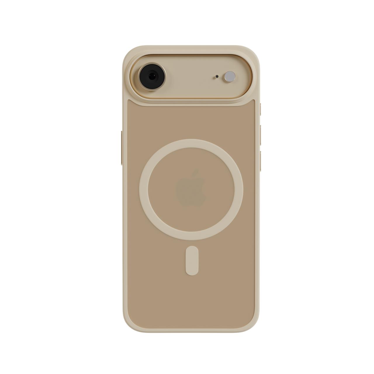 Чехол AceCase Soft Rim for iPhone Air Beige