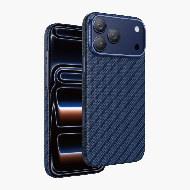 Чехол-накладка Keephone Kevlar Robin MagSafe для Apple iPhone 17 Pro Blue
