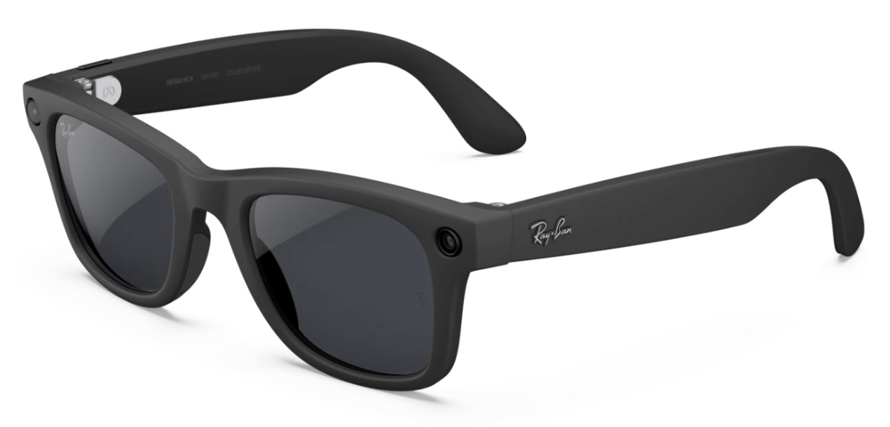 Очки Ray-Ban Wayfarer Matte Black / Dark Grey Transitions RW4012 Gen 2 (размер M)