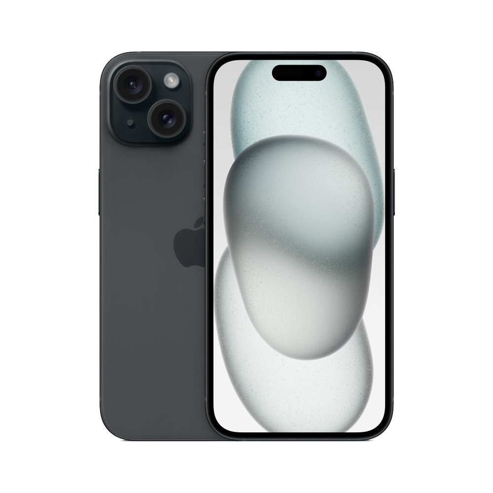 Смартфон Apple iPhone 15 (128gb, Black, eSIM)