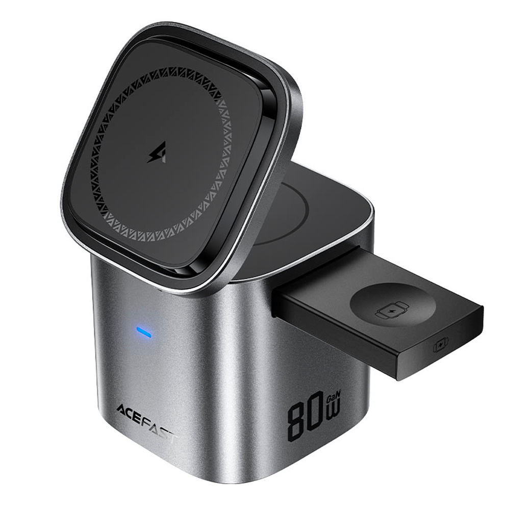 Зарядная станция 6в1 80w AceFast, серая