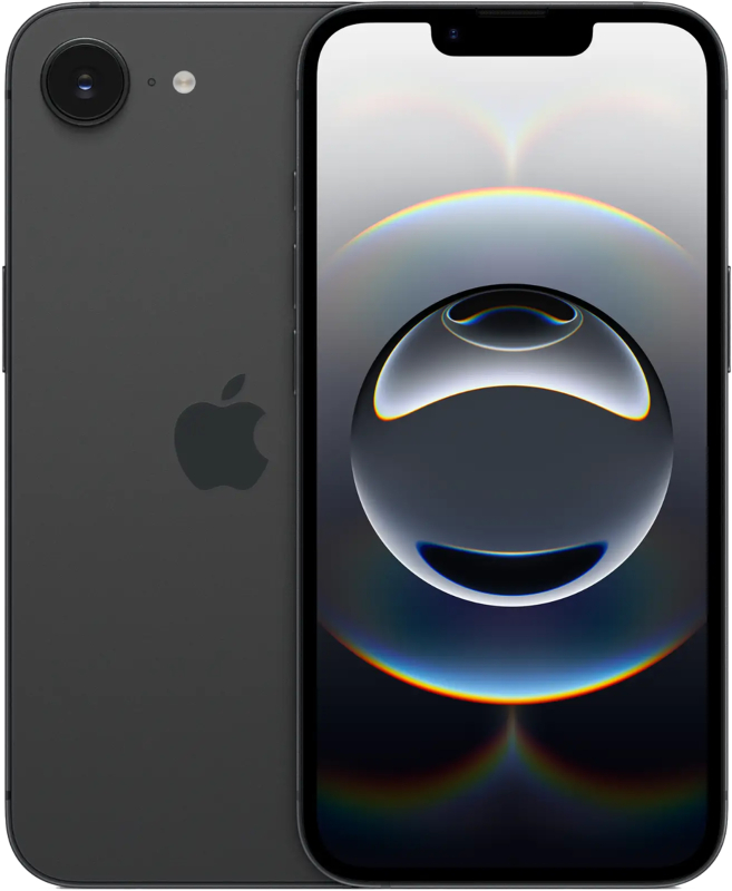 Смартфон Apple iPhone 16e (128gb, Black, nanoSim + eSIM)