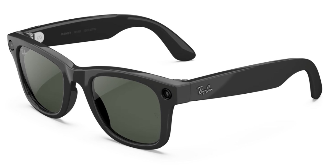 Ray-Ban Wayfarer Gen2 Shiny Black/Graphite Green Transitions RW4012 (размер M)