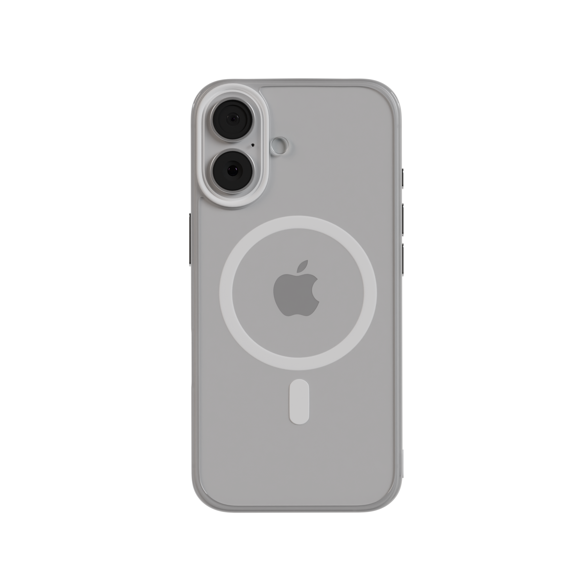 Чехол AceCase Crystal Shield for iPhone 17 White