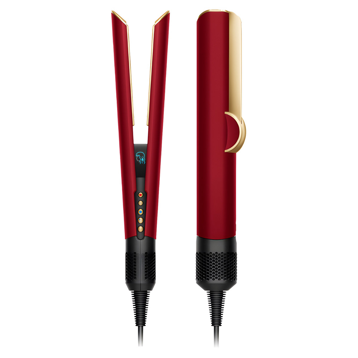 Выпрямитель Dyson HT01 Airstrait (Red Velvet/Gold, красный/золотой)