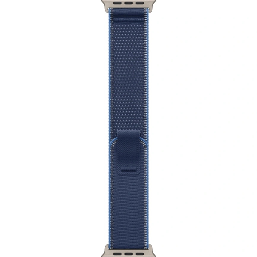 Смарт-часы Apple Watch Ultra 3, Natural Titanium case (Trail loop Blue/Bright Blue S/M)