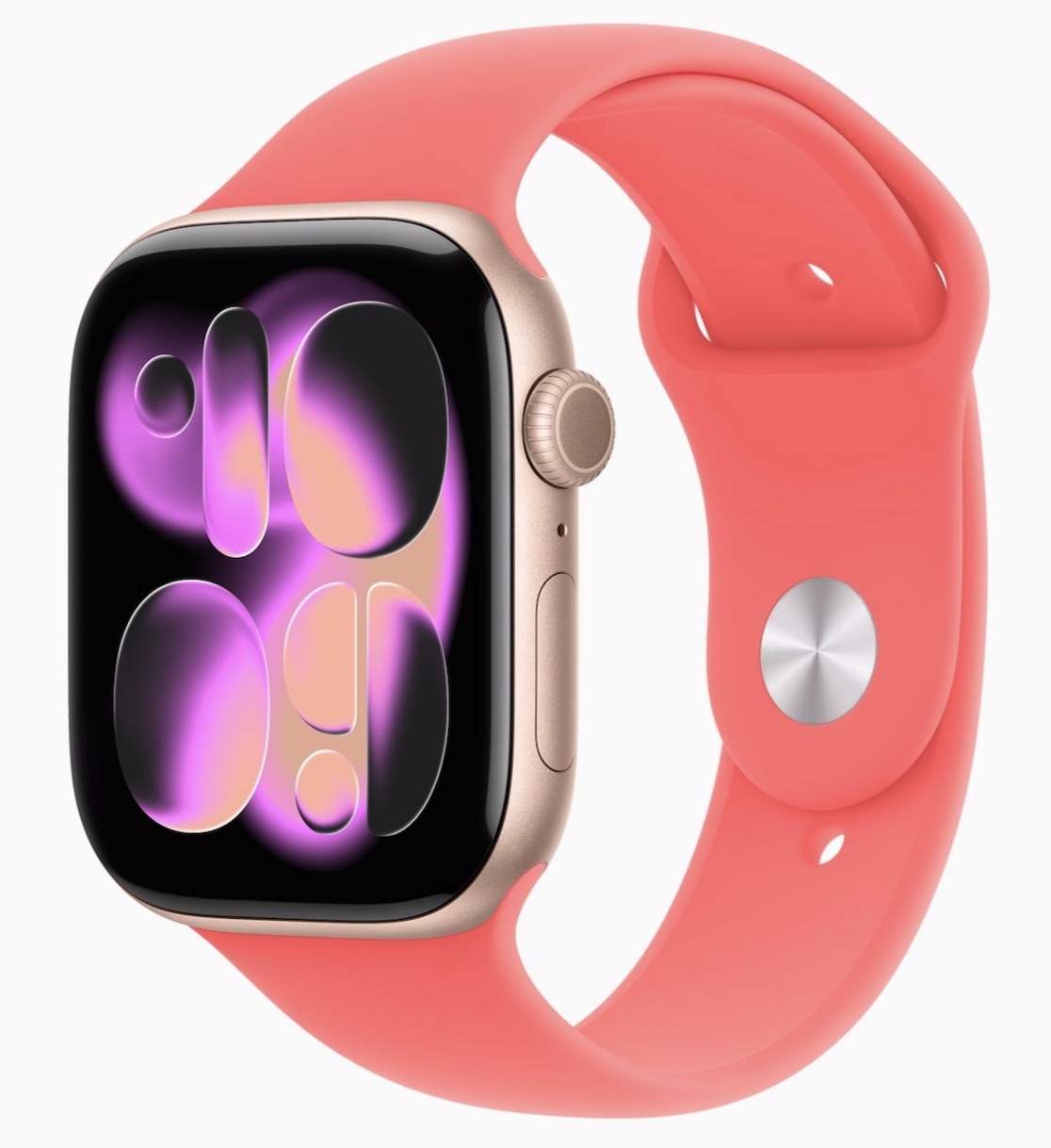 Смарт-часы Apple Watch S11 with Aluminum case (42мм, Rose Gold)