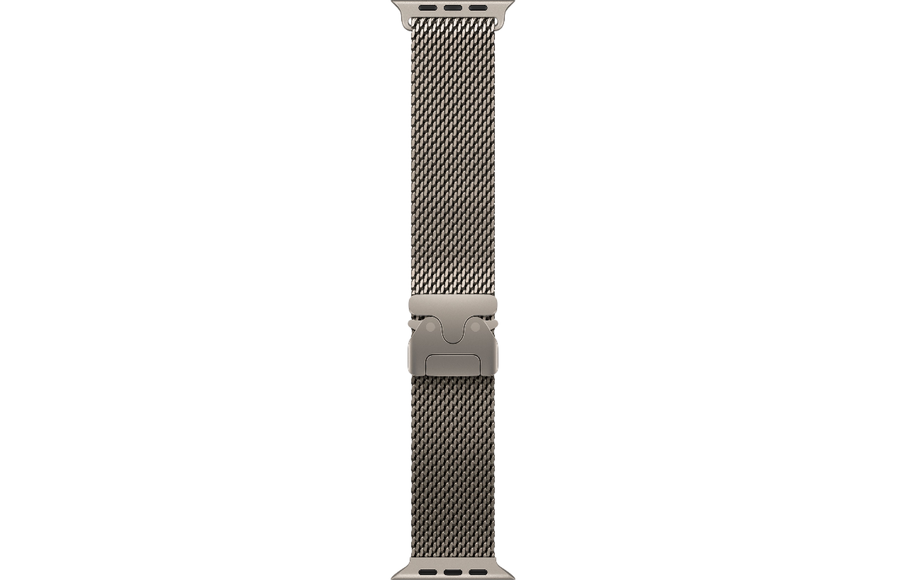 Смарт-часы Apple Watch Ultra 3, Natural Titanium case (Titanium Milanese Loop Natural M)