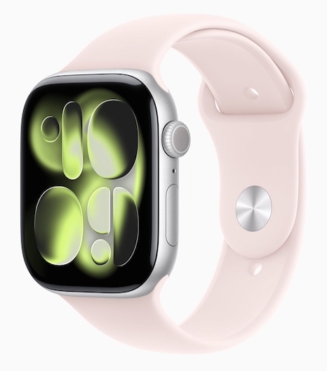 Смарт-часы Apple Watch S11 with Aluminum case (42мм, Silver)