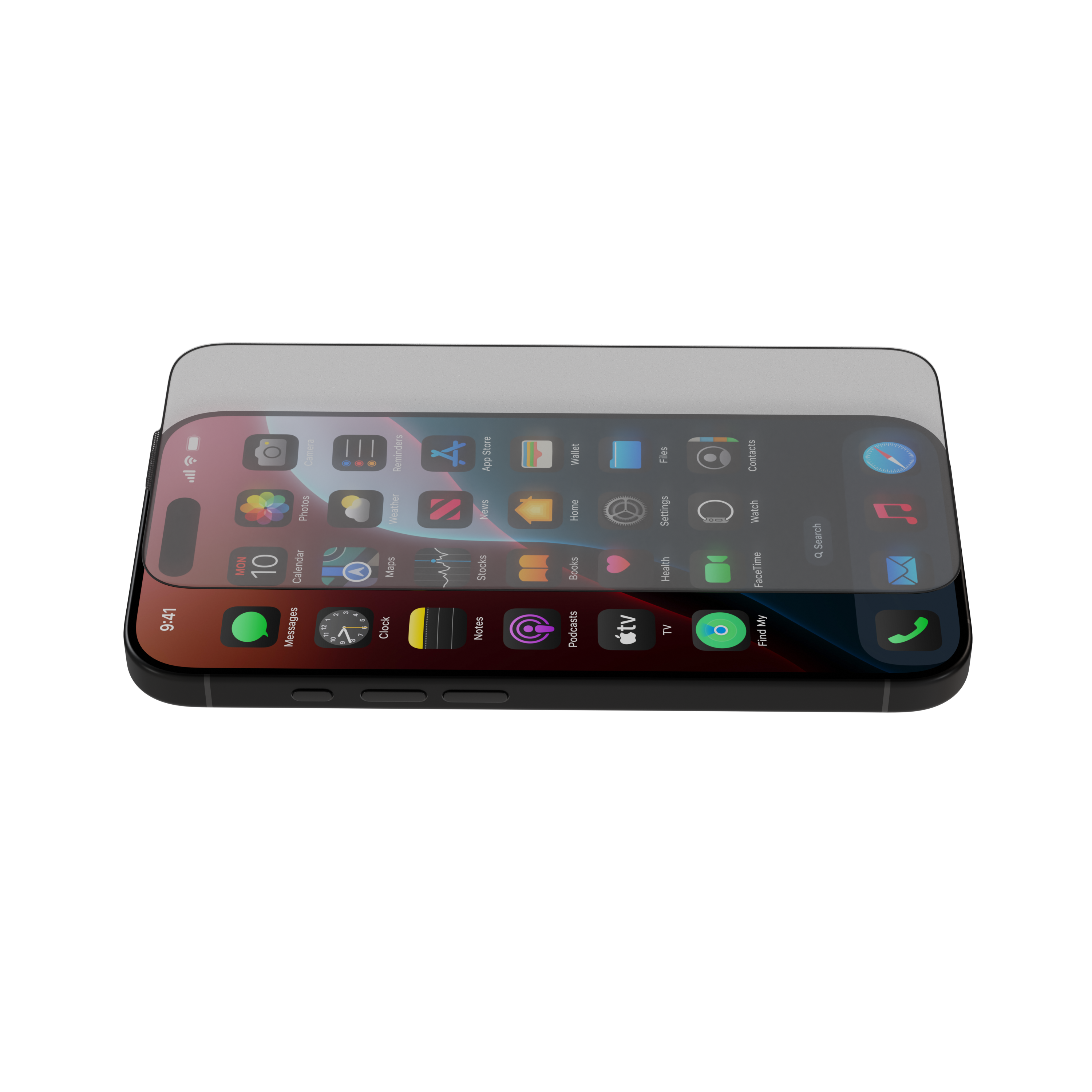 Защитное стекло AceCase - AceGlass Матовое for iPhone 15/16