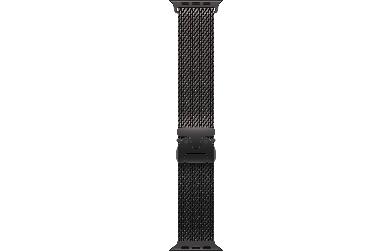 Смарт-часы Apple Watch Ultra 3, Black Titanium case (Titanium Milanese Loop Black S)