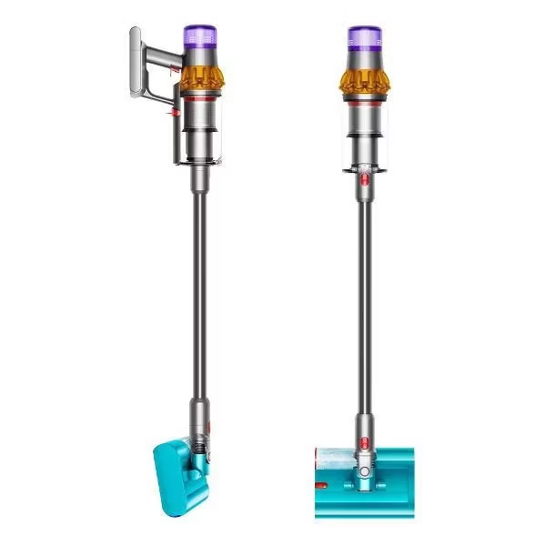 Вертикальный пылесос Dyson V15 Detect Absolute SV47 (Yellow/Nickel, желтый никель)