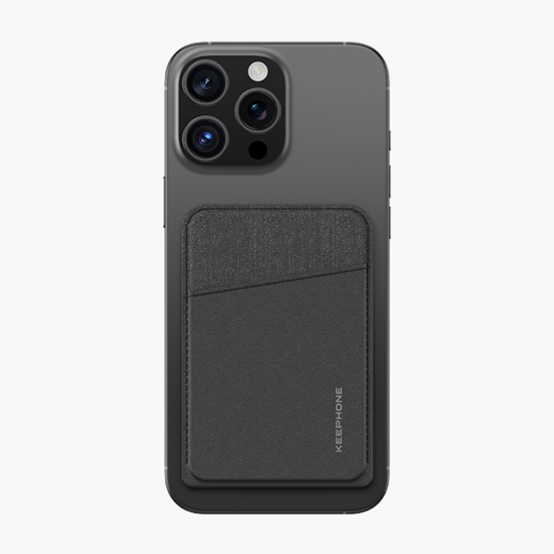 Картхолдер KEEPHONE SNAPPI  с MagSafe и подставкой Серый