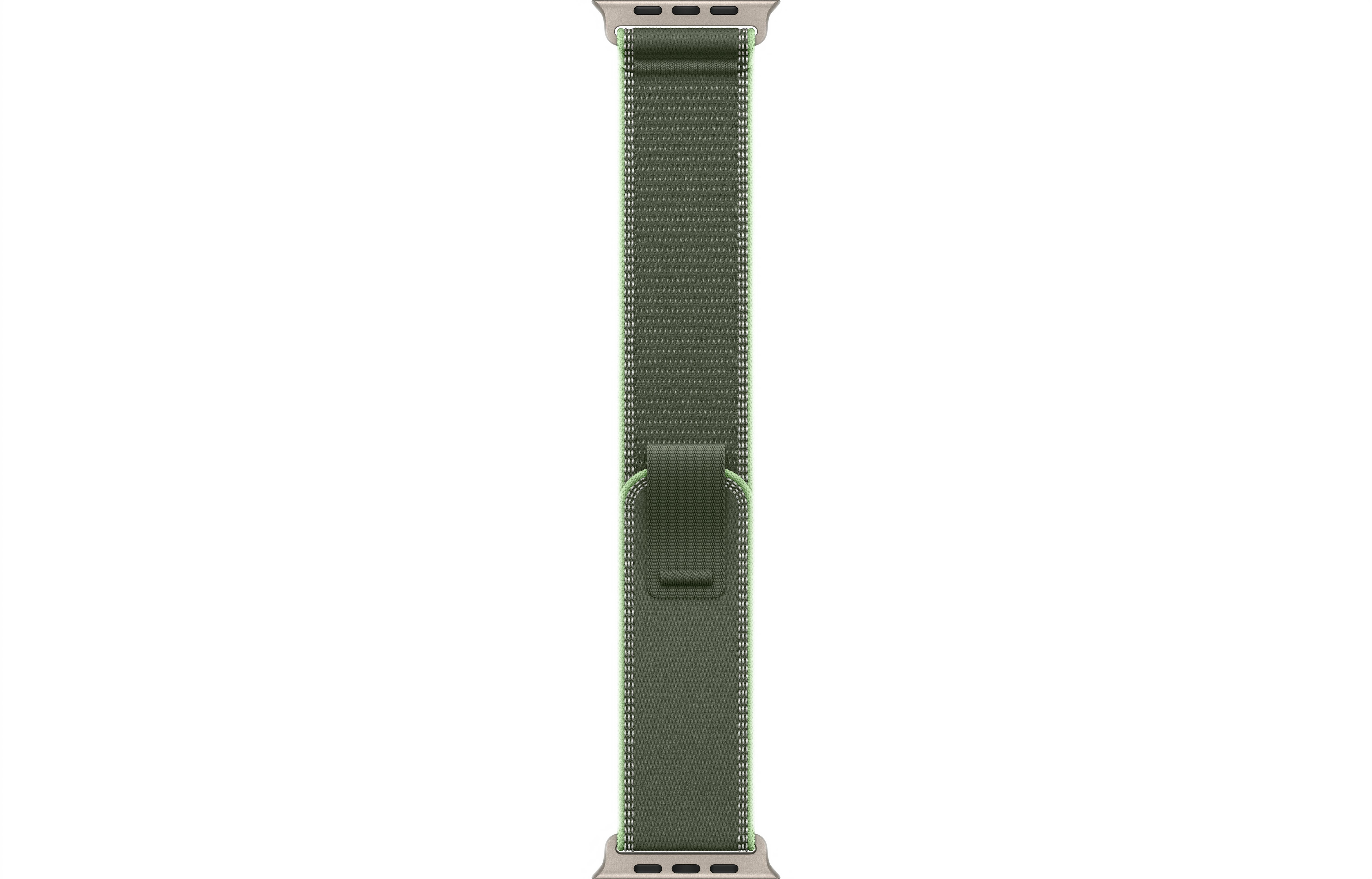 Смарт-часы Apple Watch Ultra 3, Natural Titanium case (Trail loop Green/Neon S/M)